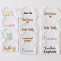 Personalised Embroidered Baby Grow | Custom Baby Gift SA