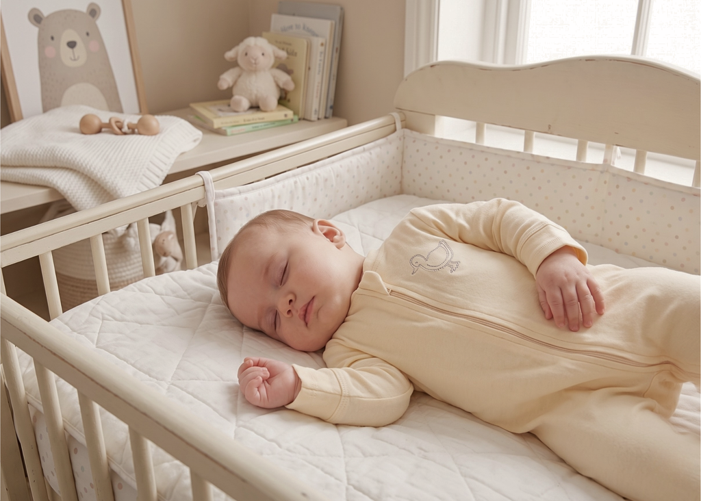 Embroidered Baby Sleepsuit | 100% Cotton | 3 Colours SA