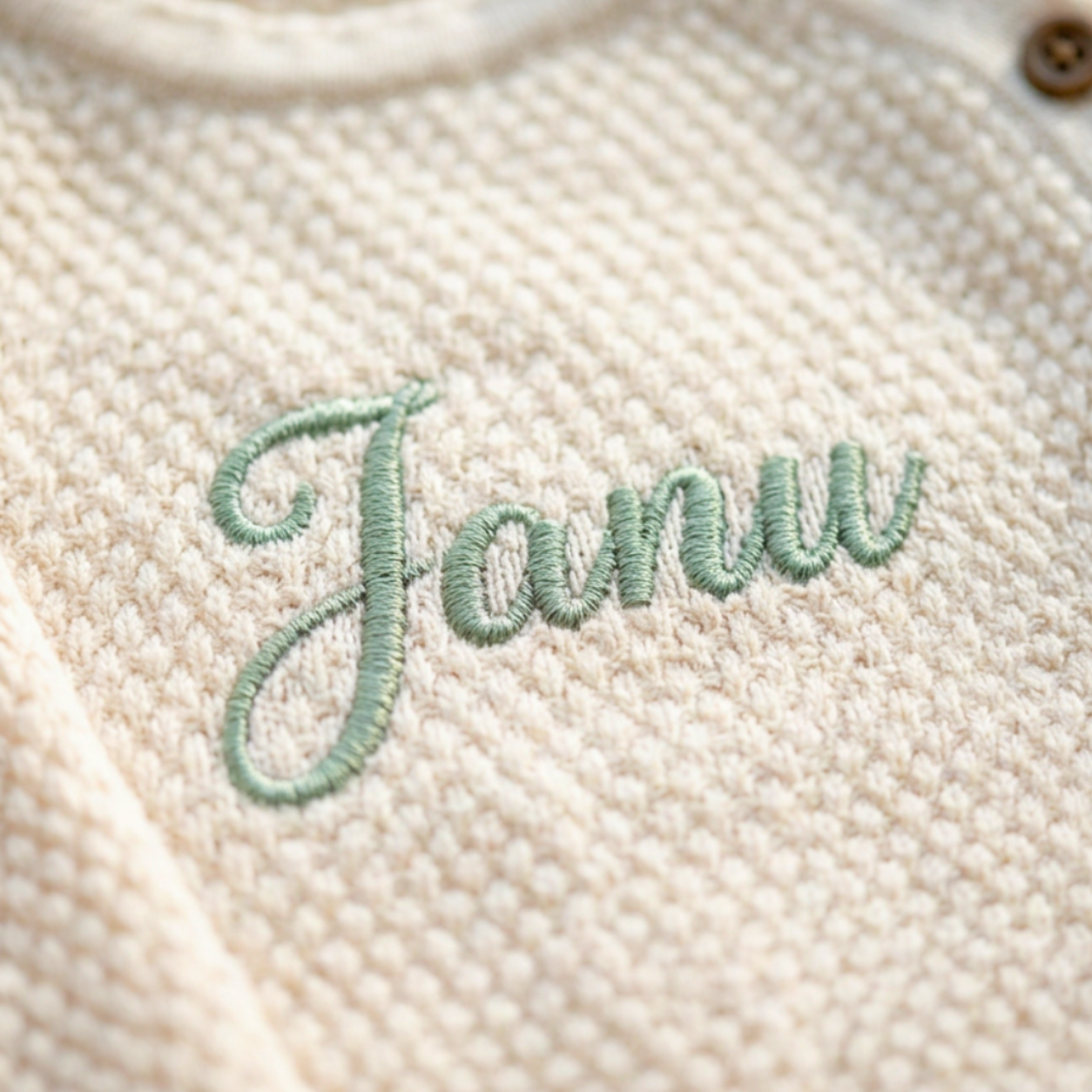 Custom Baby Name Knit Set | Personalised Handmade Baby Gift SA