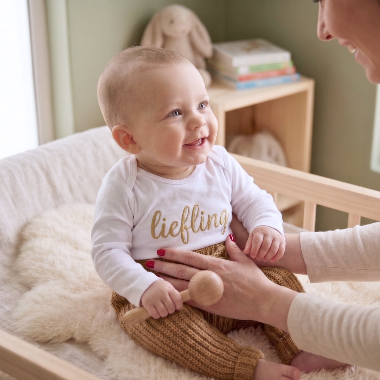 Personalised Embroidered Baby Grow | Custom Baby Gift SA