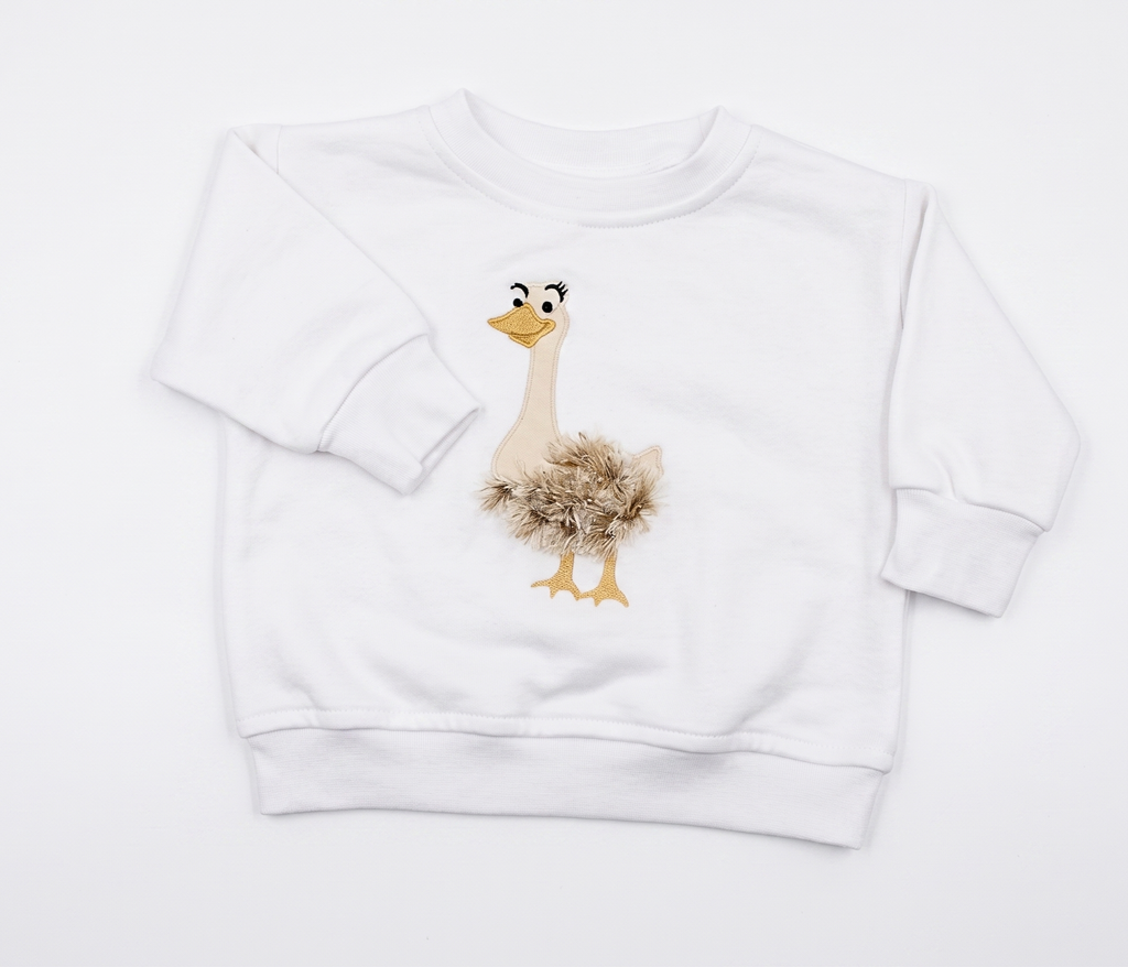 Little Fluffy Goose Baby Sweater Set | Handmade Knit SA
