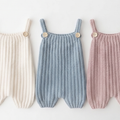 Little Merino Rib Dungarees | Handmade Baby Dungarees SA
