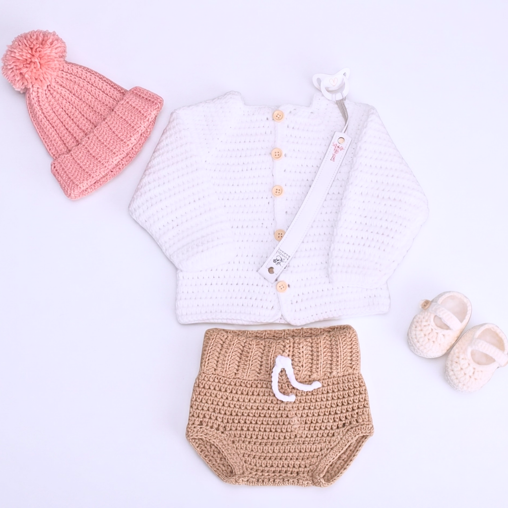 Soft Cotton Crochet Cardigan