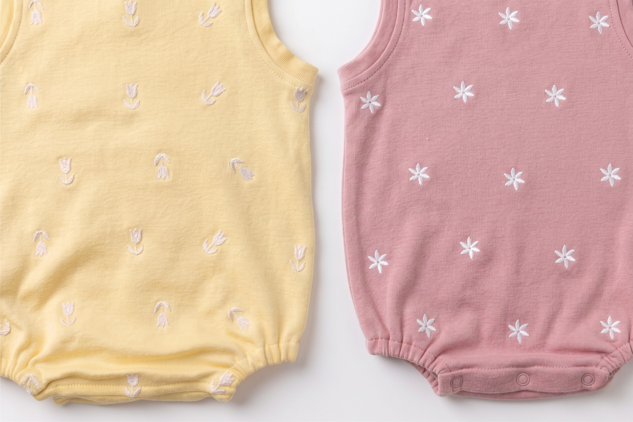 Embroidered Bubble Romper | Handmade 100% Cotton Baby SA