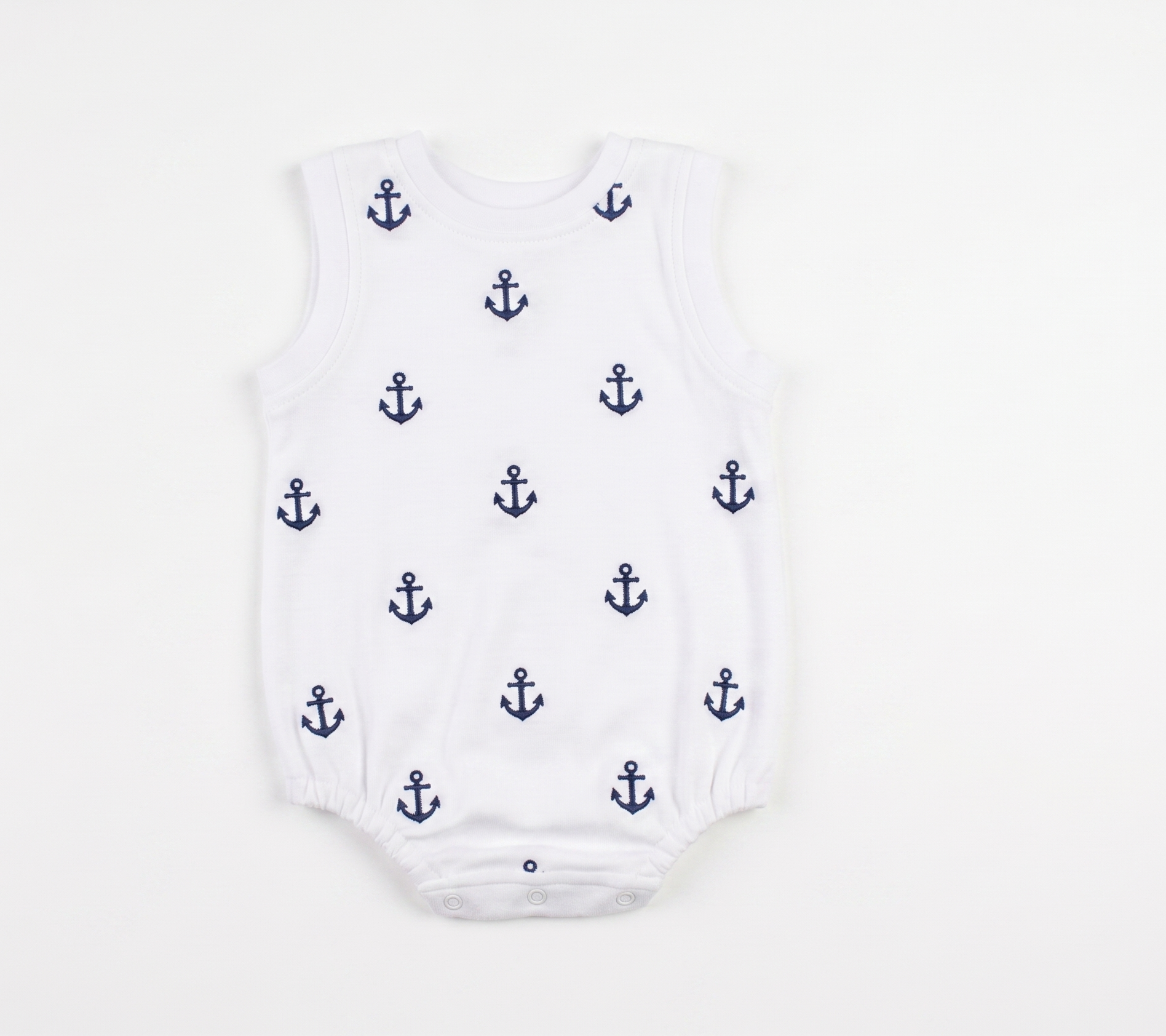 Little Boy Embroidered Bubble Romper | Handmade Baby Boy SA